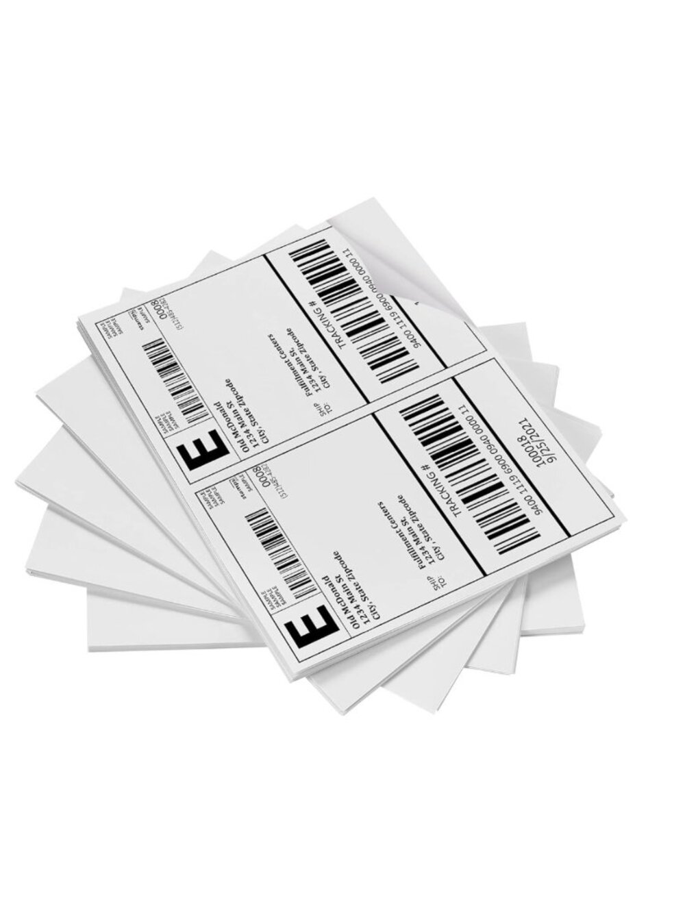 500 - 4x6 Shipping Labels – 250 Sheets – Poshmark Amazon Seller Supplies